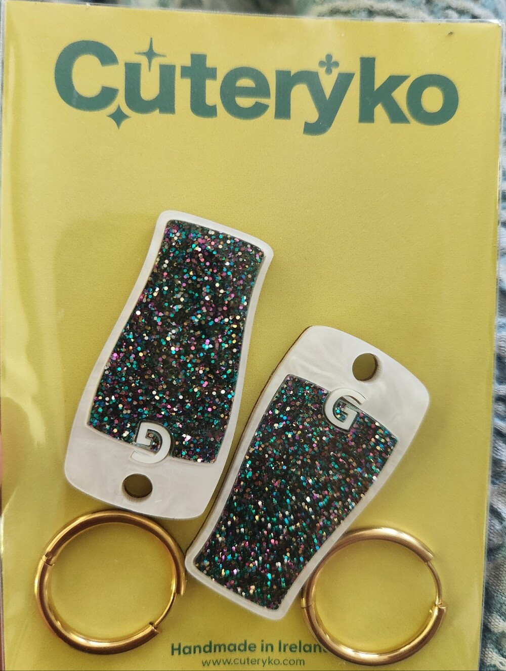 ☘️Split The G☘️ Guinness Earrings🍺